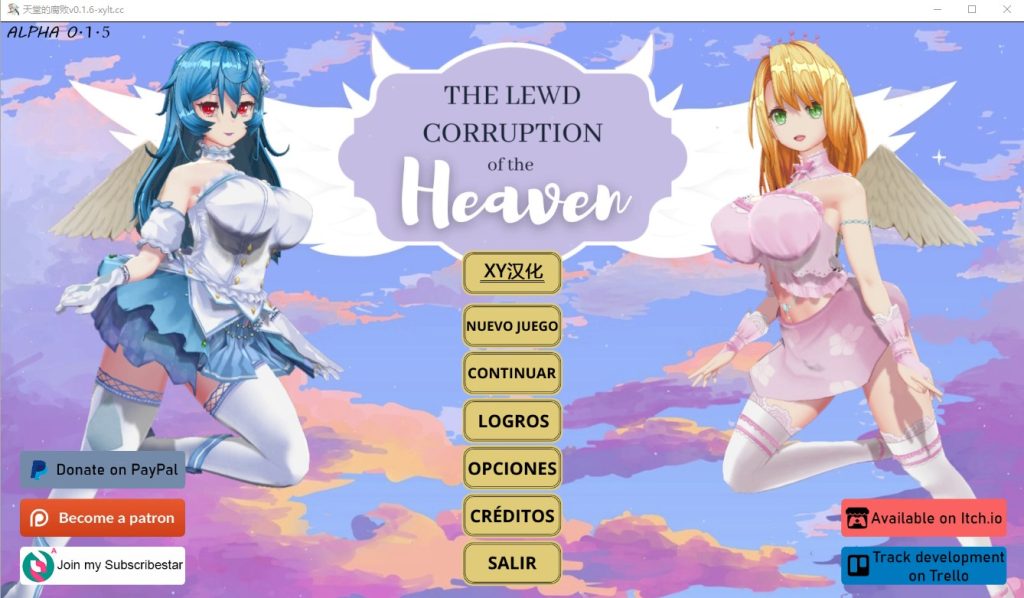 【SLG/汉化/PC+安卓】 天堂的淫荡腐败 The Lewd Corruption of the Heaven v0.1.6 Alpha 汉化版 [4.3G]-乃酱社 · 游戏站