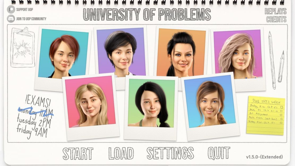 【欧美SLG/动态/汉化】学院情缘/欲望大学（University of Problems） V1.5.5 汉化中文[PC+安卓双端-13GB/百度]-乃酱社 · 游戏站